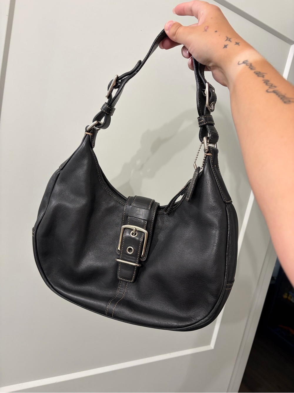 Vintage Coach Hamptons Buckle Hobo